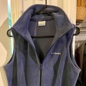 Columbia Polar-fleece Vest Dusty Blue